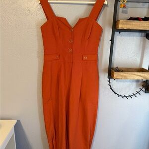 FARM Rio Terracotta Jumpsuit